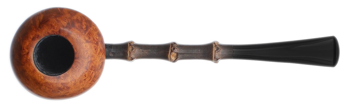 Il Duca Partially Sandblasted Asymmetrical Mushroom with Bamboo (B)