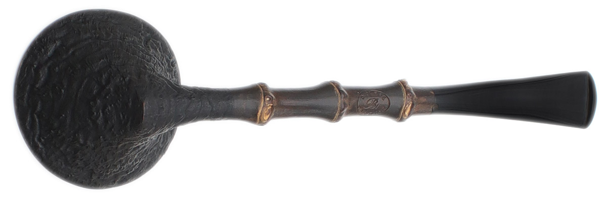 Il Duca Partially Sandblasted Asymmetrical Mushroom with Bamboo (B)
