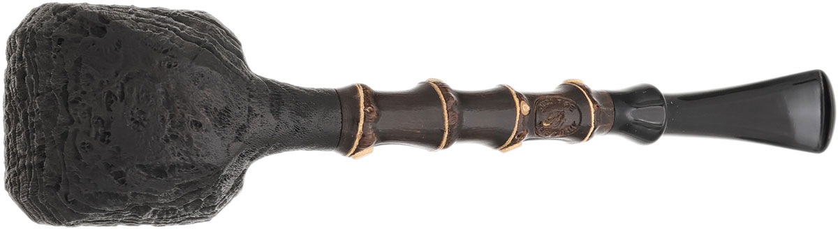 Il Duca Sandblasted Paneled Bent Egg with Bamboo (B)