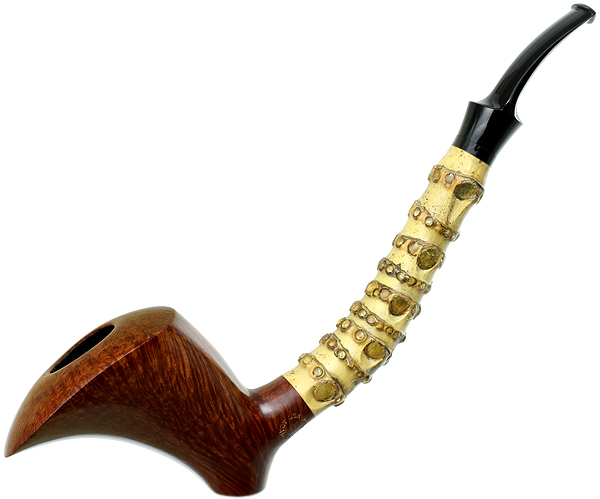 Adam Davidson Smooth Pitcher with Bamboo