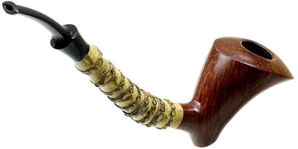 Adam Davidson Smooth Pitcher with Bamboo