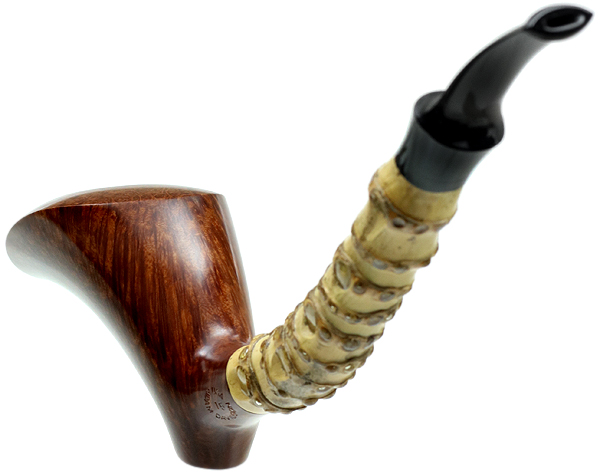 Adam Davidson Smooth Pitcher with Bamboo