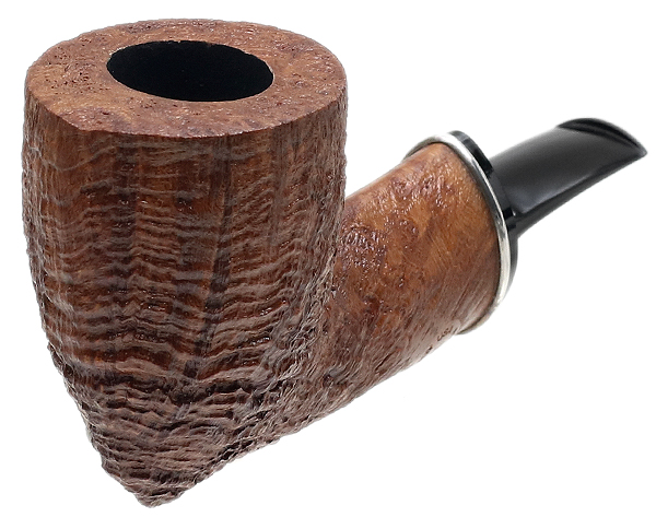 Adam Davidson Sandblasted Almond with Silver