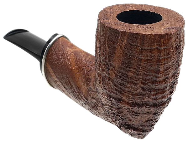 Adam Davidson Sandblasted Almond with Silver