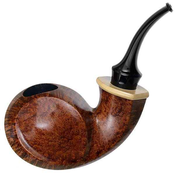 Adam Davidson Smooth Blowfish with Japanese Boxwood (Collaboration with H. Tokutomi)