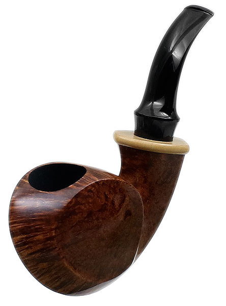 Adam Davidson Smooth Blowfish with Japanese Boxwood (Collaboration with H. Tokutomi)