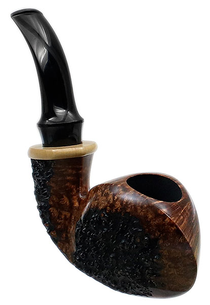 Adam Davidson Smooth Blowfish with Japanese Boxwood (Collaboration with H. Tokutomi)