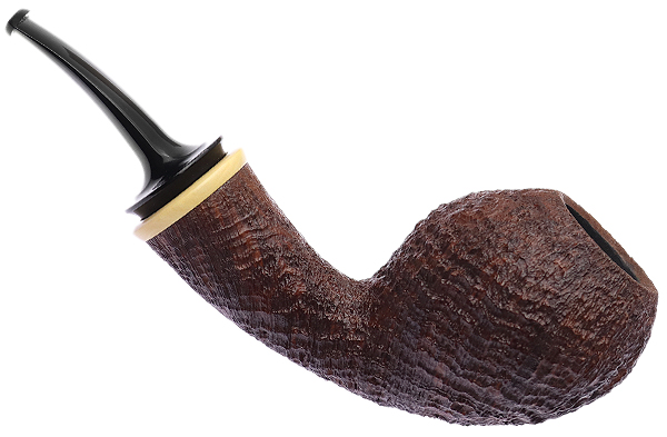 Adam Davidson Sandblasted Bent Egg with Boxwood