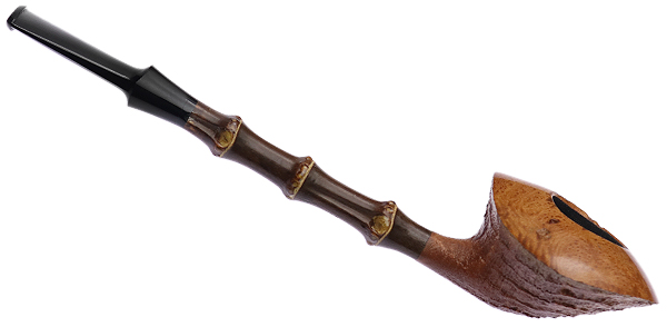 Adam Davidson Partially Sandblasted Amoeba with Bamboo