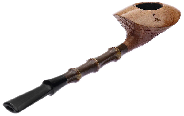 Adam Davidson Partially Sandblasted Amoeba with Bamboo