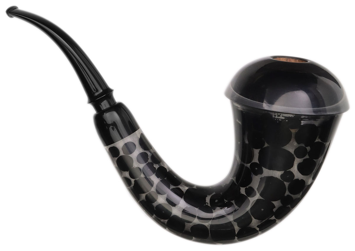Adam Davidson Calabash with Bamboo Charcoal and Resin