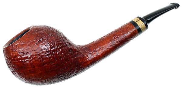 PS Studio Sandblasted Bent Egg with Zebrawood