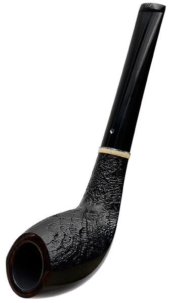 Michael Parks Partially Sandblasted Cobra Horn with Mammoth (V.MA.17)