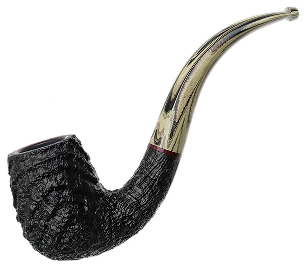 Michael Parks Sandblasted Bent Billiard (IV.17)