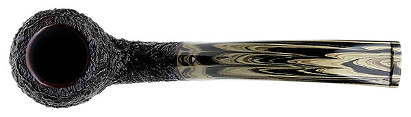 Michael Parks Sandblasted Bent Billiard (IV.17)