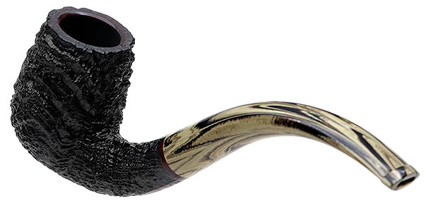 Michael Parks Sandblasted Bent Billiard (IV.17)