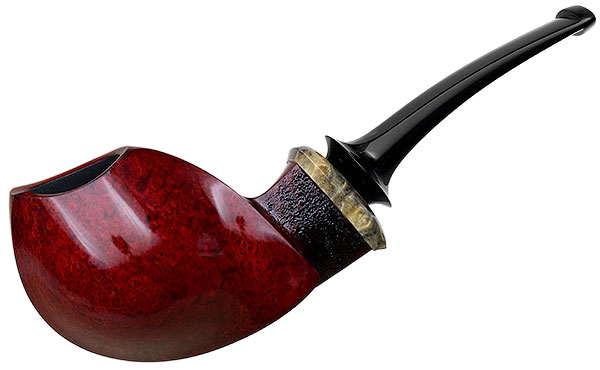Michael Parks Smooth Blowfish with Buckeye Burl (VI.17)
