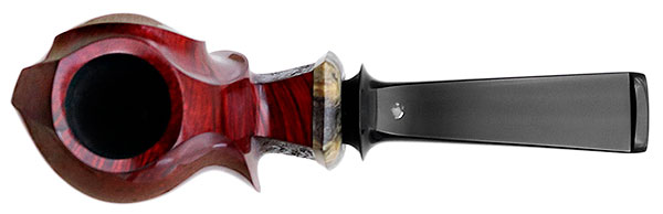 Michael Parks Smooth Blowfish with Buckeye Burl (VI.17)