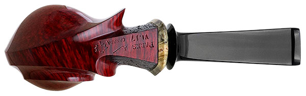 Michael Parks Smooth Blowfish with Buckeye Burl (VI.17)