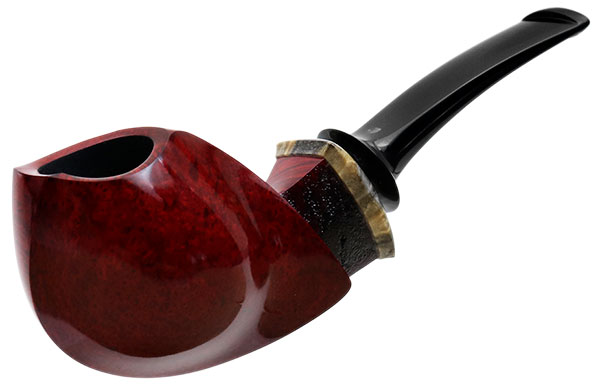 Michael Parks Smooth Blowfish with Buckeye Burl (VI.17)
