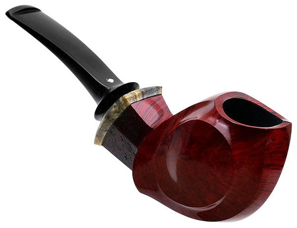 Michael Parks Smooth Blowfish with Buckeye Burl (VI.17)