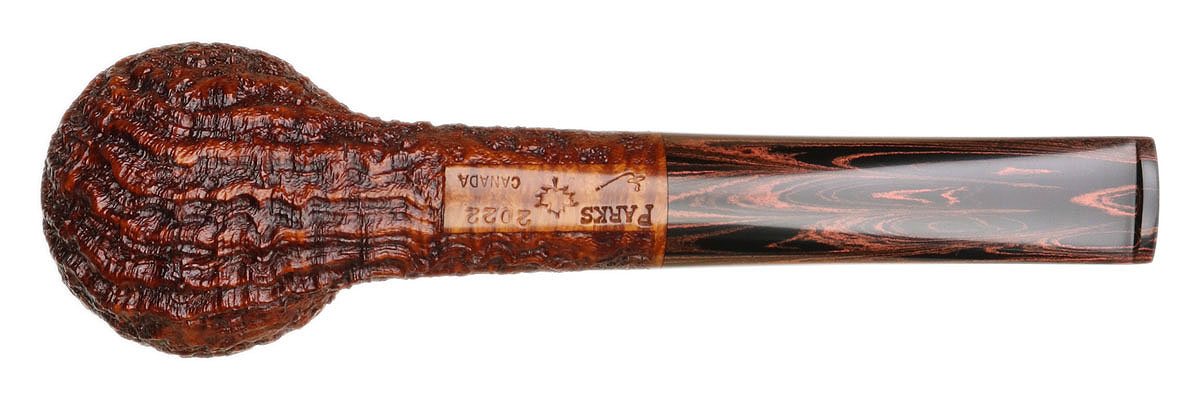 Michael Parks Sandblasted LB Billiard (Leaf)
