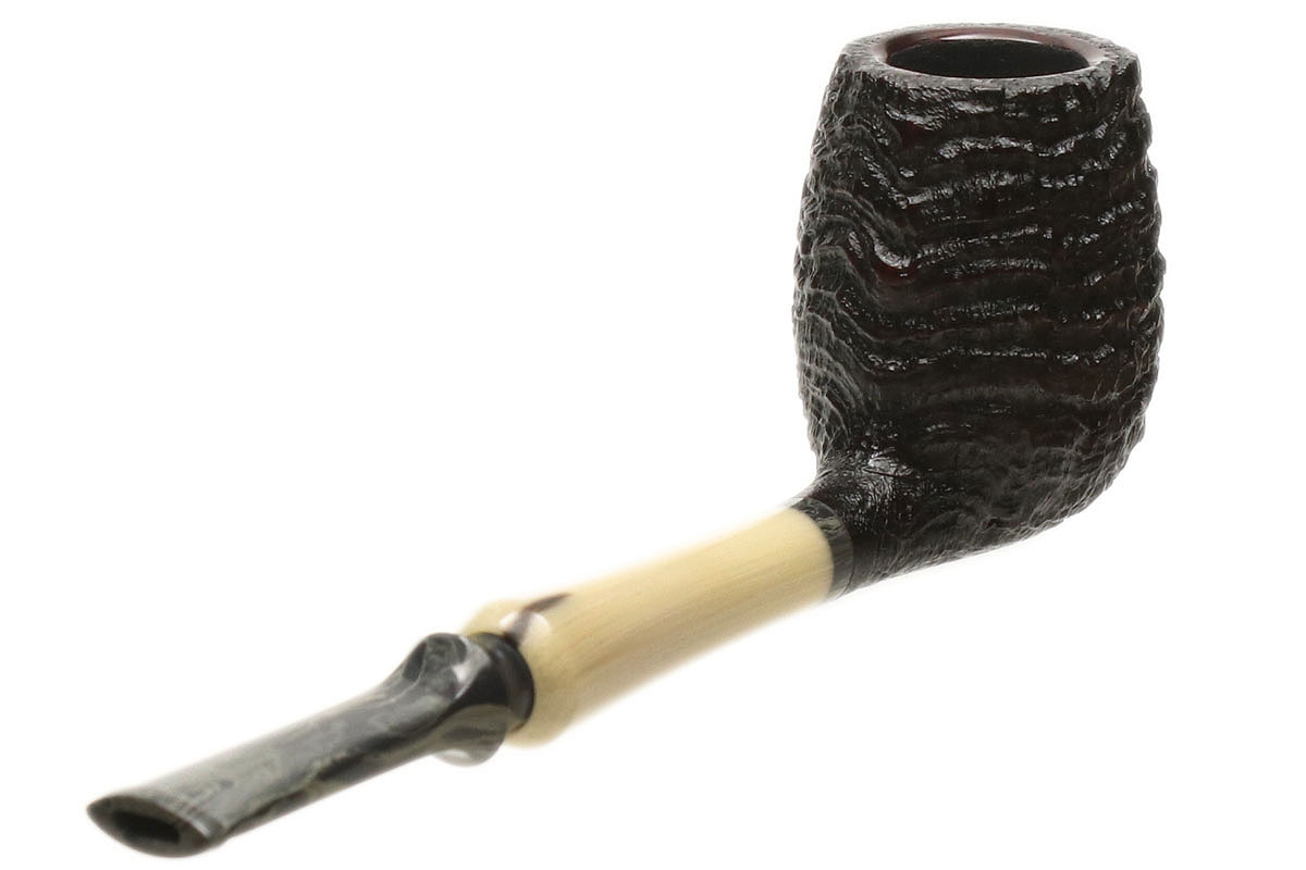 Michael Parks Sandblasted Billiard with Horn (2 Leaf)
