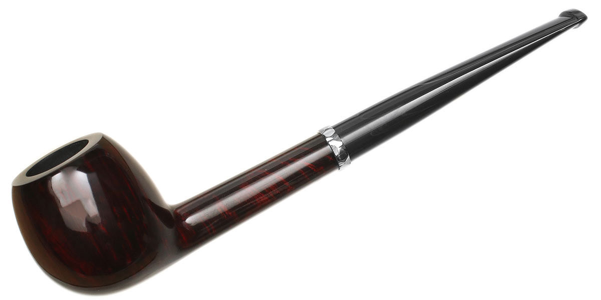 Smooth Apple with Titanium (3 Leaf) Tobacco Pipe