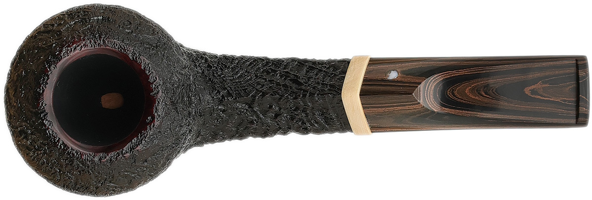 Michael Parks Sandblasted Bent Bulldog with Mammoth (Two Leaf)