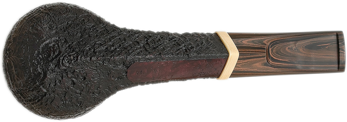 Michael Parks Sandblasted Bent Bulldog with Mammoth (Two Leaf)