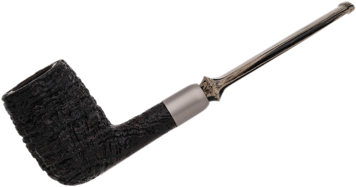 Michael Parks Sandblasted Billiard with Titanium (Two Leaf) (TI) (1604) (2026)