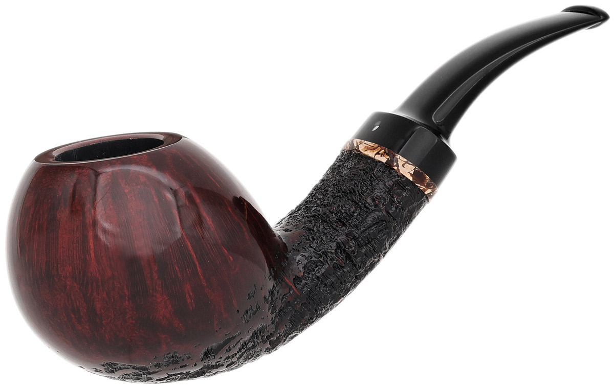 Michael Parks Partially Sandblasted Bent Apple with Mammoth (Two Leaf) (MA) (1605) (2026)
