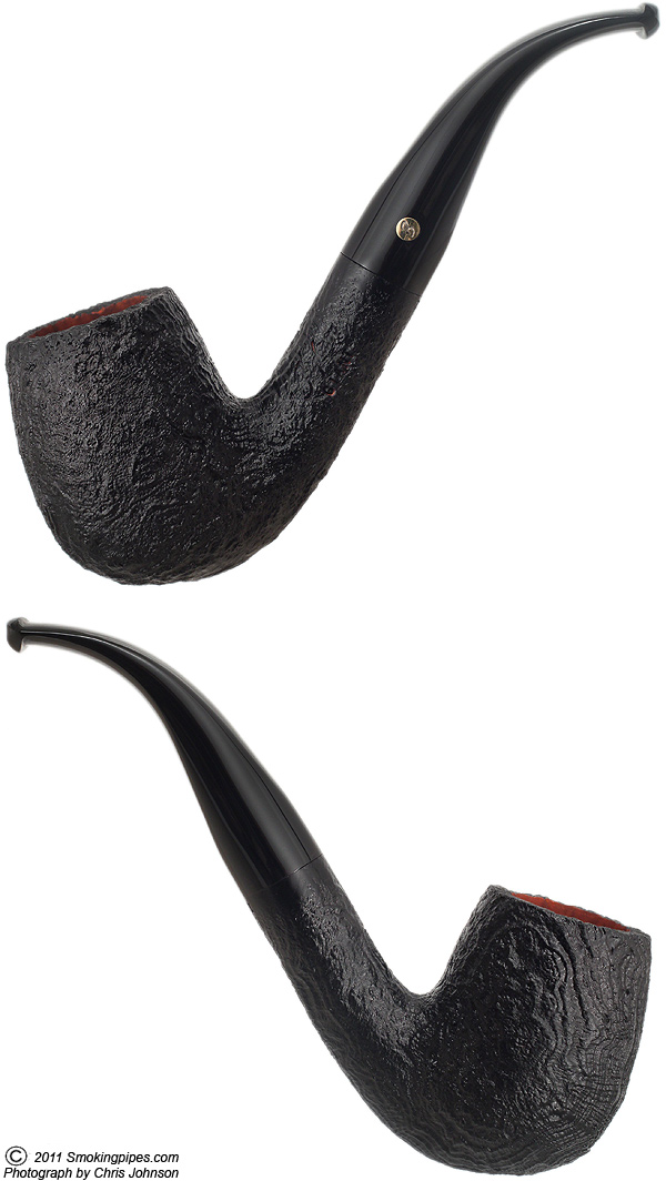 Brigham Sandblasted Bent Billiard (Giant) (Rock Maple Inserts)