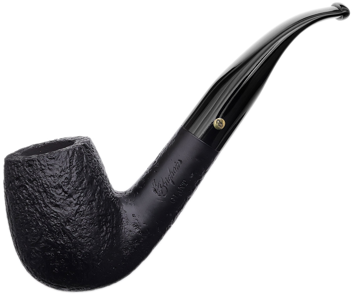 布里格姆 Giant 喷砂 (1202) (Rock Maple Inserts) 喷砂 弯式撞球斗