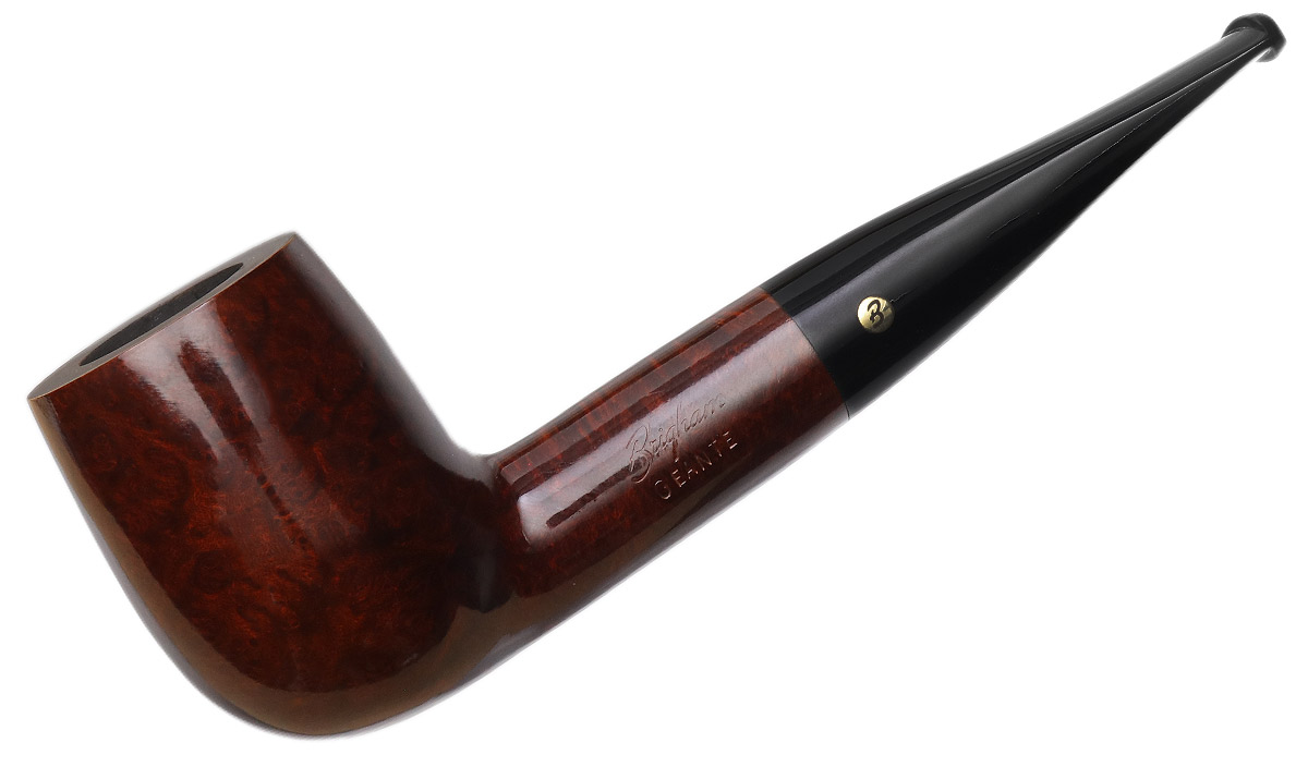 Giant Smooth (1201) (Rock Maple Inserts) Tobacco Pipe