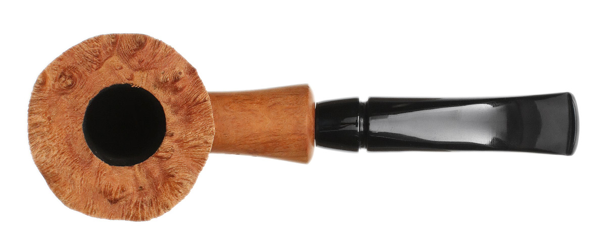 Brigham President Country Club (Rock Mapled Inserts) Tobacco Pipe