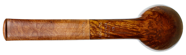 Askwith Smooth Billiard with Briar Stem