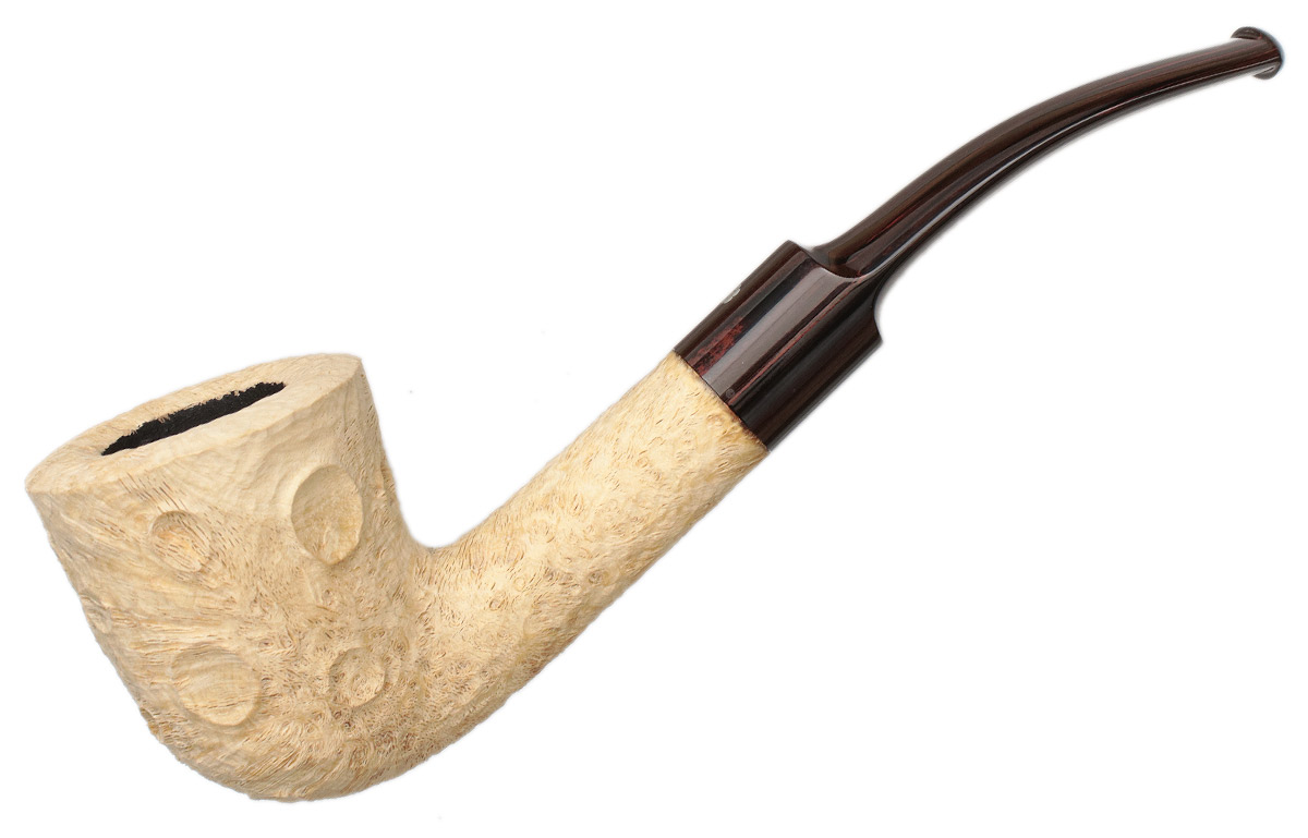 tobacco moon Moon Rock Bent Dublin Tobacco Pipe