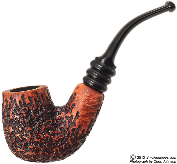 Nording Viking Partially Rusticated Bent Brandy
