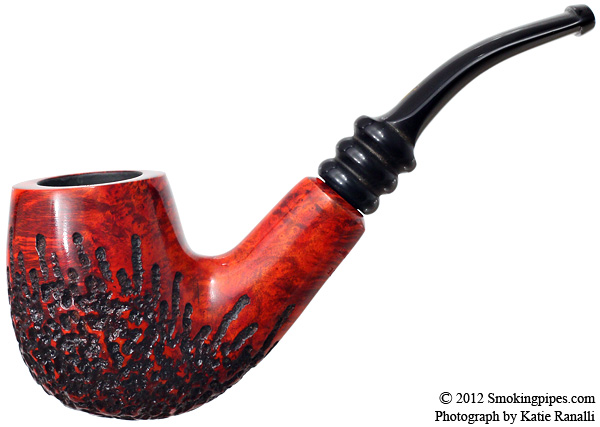 Nording Viking Partially Rusticated Bent Billiard