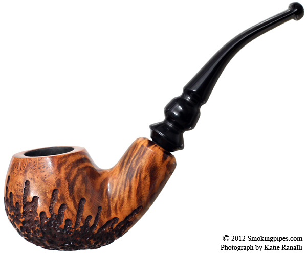 Nording Viking Partially Rusticated Bent Apple
