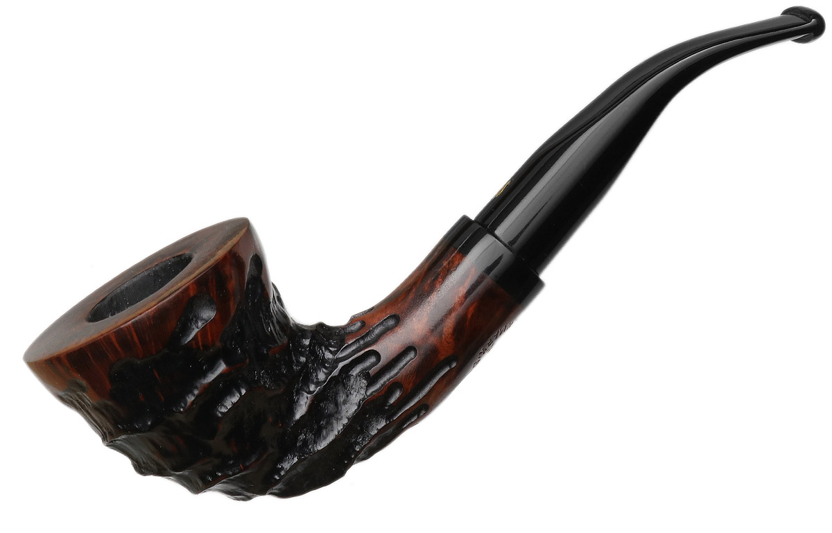Nording Royal Flush Carved Bent Dublin (Queen)