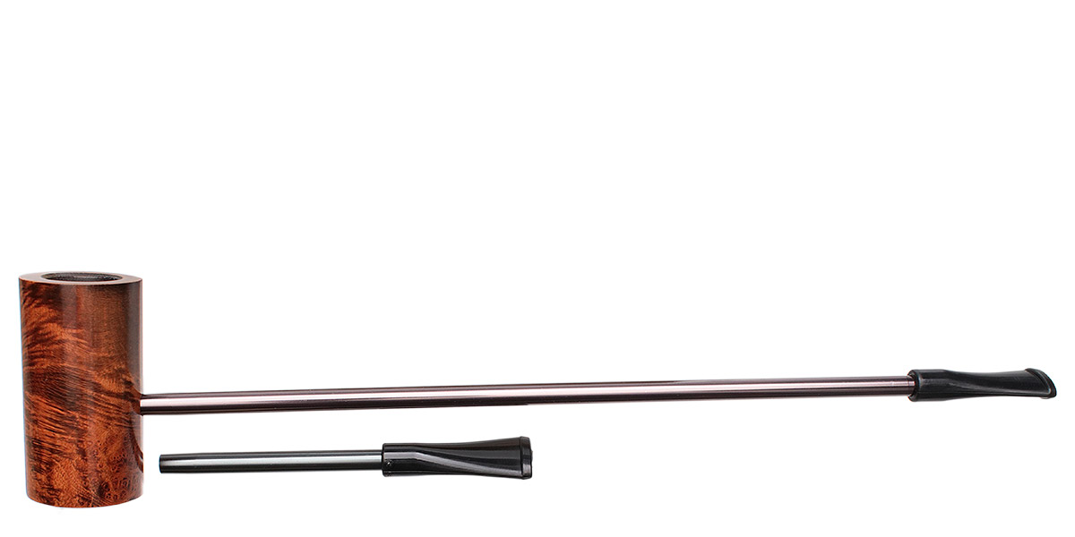 Nording Compass Brown Grain Smooth MacArthur (with Extra Stem)