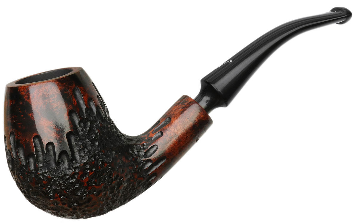 Nording Erik The Red Partially Rusticated Bent Billiard
