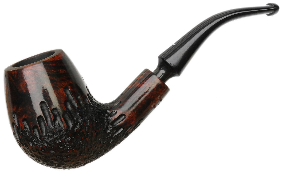 Nording Erik The Red Partially Rusticated Bent Billiard