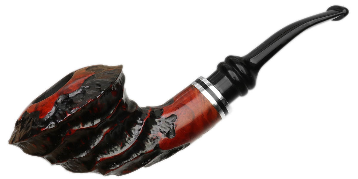 Nording Royal Flush Carved Bent Dublin (Queen)