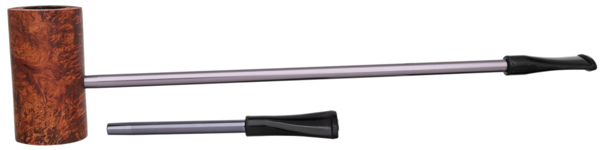 Nording Compass Brown Grain Smooth Matte MacArthur (with Extra Stem)