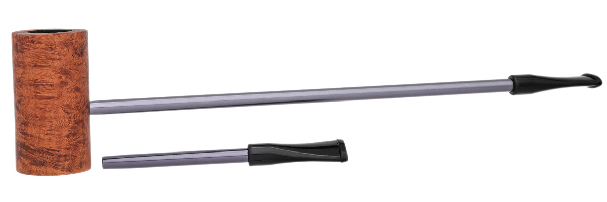 Nording Compass Brown Grain Smooth Matte MacArthur (with Extra Stem)