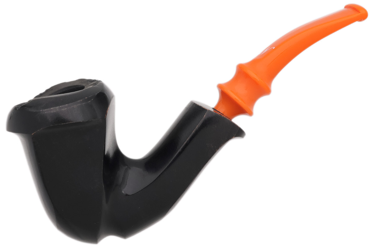 Nørding Black and Orange Smooth Freehand | Daily Reader