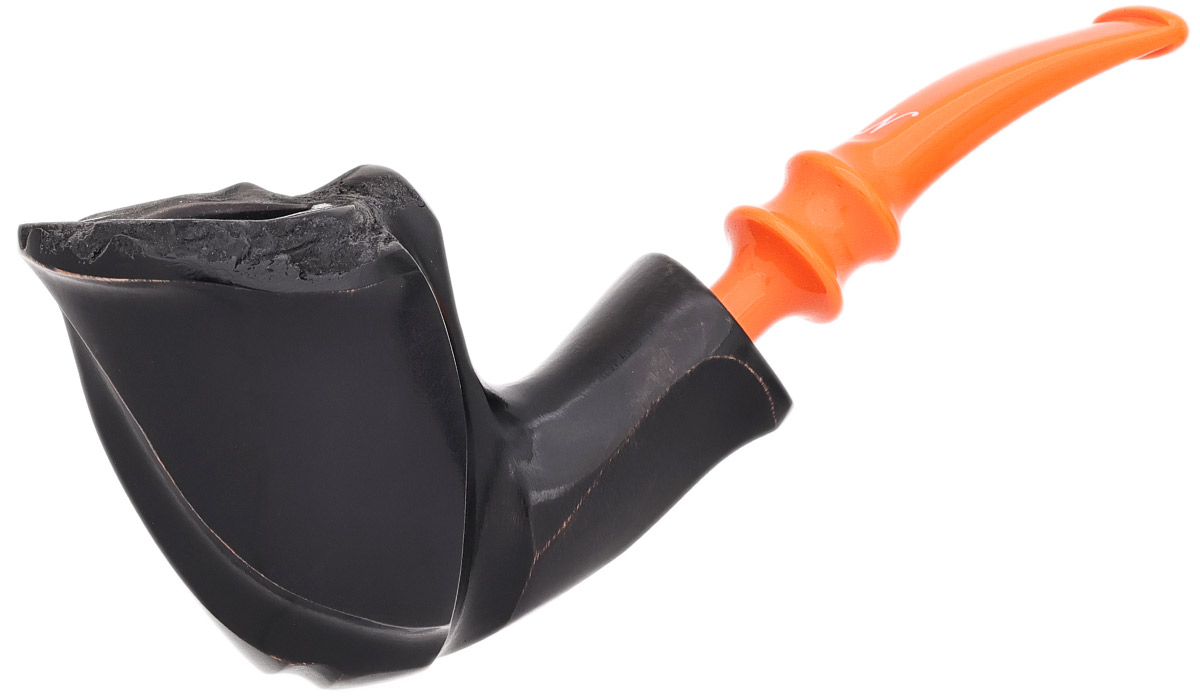 Nording Black and Orange Smooth Freehand